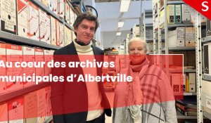 Au coeur des archives municipales d'Albertville