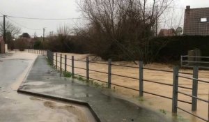 Ces rues figées par une énième crue de l’Aa, reportage rue du Balain à Blendecques