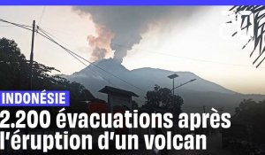 Indonésie : Plus de 2.000 personnes évacuées après l’éruption d’un volcan sur l’île de Florès