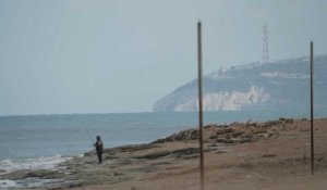 La frontière entre Israël et le Liban avant le discours de Nasrallah