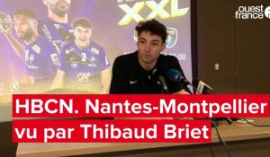 VIDEO. Thibaud Briet (HBC Nantes) avant Montpellier : " Si on gagne, on aura un vrai avantage" 