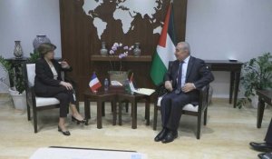Catherine Colonna rencontre le Premier ministre palestinien à Ramallah