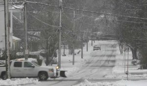 USA: la première tempête hivernale du Massachusetts entraine retards et annulation de vols