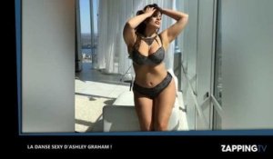 Ashley Graham sexy pour un shooting lingerie (Vidéo)
