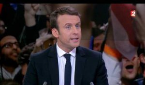 Macron n'a "aucun regret" d'avoir célébré sa première place à La Rotonde