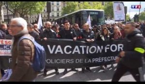 Au lendemain de l'hommage à Xavier Jugelé, les policiers manifestent de nouveau à Paris