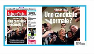 "Marine Le Pen, comme si de rien n'était"