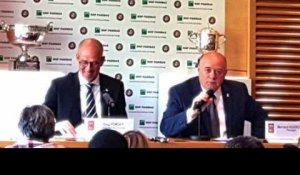 Roland-Garros 2017 - Bernard Giudicelli : "Maria Sharapova ? On fait pas un casting !"