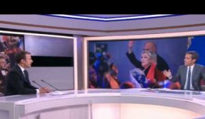 Emmanuel Macron sur France 2, Marine Le Pen sur TF1 : un duel par plateaux interposés