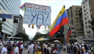 Venezuela: malgré les violences, l'opposition dans la rue
