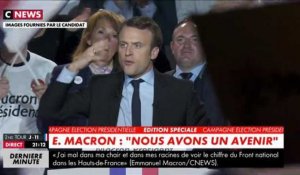 Emmanuel Macron s'emporte contre Marine Le Pen