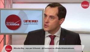 "Les électeurs de Jean-Luc Mélenchon ne veulent pas du quinquennat d'un banquier" Nicolas Bay (27/04/2017)