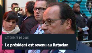François Hollande est revenu au Bataclan assister à un spectacle comique