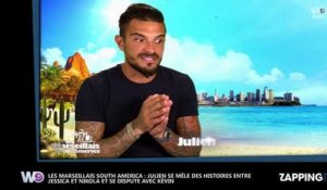 Les Marseillais South America : Kevin énervé, il recadre Julien sur son attitude avec Jessica (Vidéo)