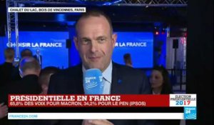 Macron président : "Ce n'est absolument pas une défaite", affirme Steeve Briois (FN)