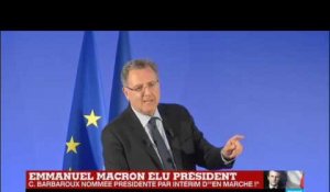 Emmanuel Macron a démissionné de la présidence d’En Marche rebaptisé "La République En Marche"