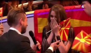 Eurovision 2017 : Une candidate demandée en mariage en pleine émission (vidéo)