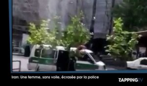 La police iranienne tente d'écraser une femme parce qu'elle ne porte pas de voile (vidéo)