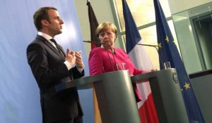 Merkel et Macron prêts à un changement des traités européens