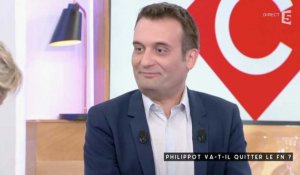 Florian Philippot félicite Anne-Sophie Lapix - ZAPPING TÉLÉ DU 23/05/2017