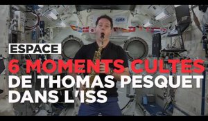 6 moments cultes de Thomas Pesquet dans l'ISS