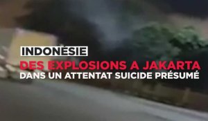 Explosions à Jakarta dans un attentat-suicide présumé