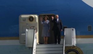Trump arrive à Bruxelles pour le sommet de l'Otan