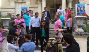Législatives : Castaner vient soutenir Poirson (LREM) à Carpentras