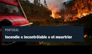 Portugal : un violent incendie fait plusieurs dizaines de morts