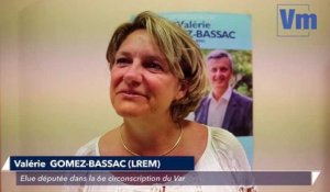 Valérie Gomez-Bassac élue dans la 6e circonscription du Var