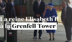 Grenfell Tower : la reine Elisabeth II rencontre les secouristes et les résidents