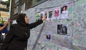 Londres : l'insupportable attente des proches des disparus