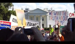 Donald Trump - Accord de Paris : Des manifestations devant la maison Blanche contre sa décision (vidéo)