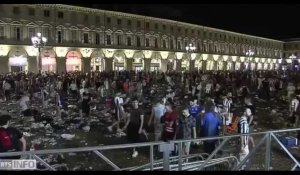 À Turin, un mouvement de foule fait plus de 1500 blessés (vidéo)