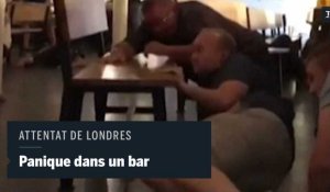 Londres : scène de panique dans un bar au moment de l'attentat