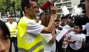 Marche blanche pour Sabrina et Ouassim