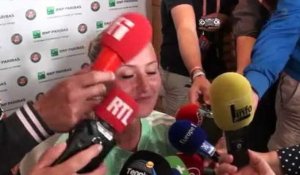 Roland-Garros 2017 - Kristina Mladenovic : "Timea Bacsinszky, ça va être encore un gros combat"
