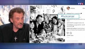 TF1 : Johnny Hallyday se confie sur son cancer