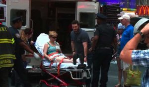 Des témoins racontent l'accident sur Times Square