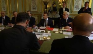 Premier Conseil de défense du quinquennat Macron