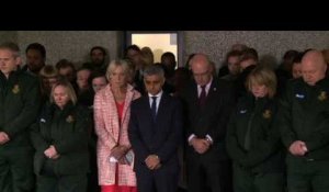 Attentat de Londres:le Royaume-Uni observe une minute de silence