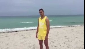 La nouvelle vidéo WTF d'Hatem Ben Arfa à la plage...
