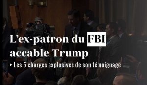 5 charges explosives de Comey contre Trump