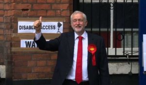 Législatives britanniques: Jeremy Corbyn a voté