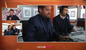 Roland Garros : Arnaud Clément dort en direct
