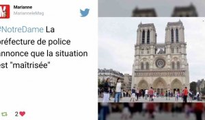 Attaque d'un policier sur le parvis de Notre-Dame de Paris