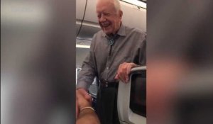 États-Unis: Jimmy Carter fait une surprise au passagers d'un vol local