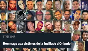 Un an après la fusillade d'Orlando, hommage aux 49 victimes