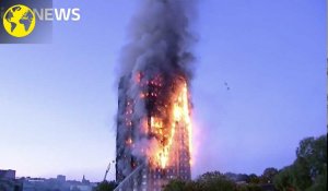 Incendie de Londres : "On a vu des gens sauter par les fenêtres".