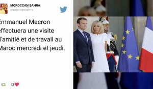 Maroc: Emmanuel Macron en visite pour une première rencontre avec le roi Mohammed VI